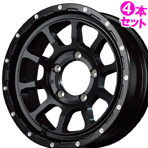 マルカサービス - (4本通貨価値) 16in 5.5J 5/139.7 マルカ ナイトロパワー M10 パーシング (SB) 車輪 4本仕掛ける 自動車-車、バイク、自転車