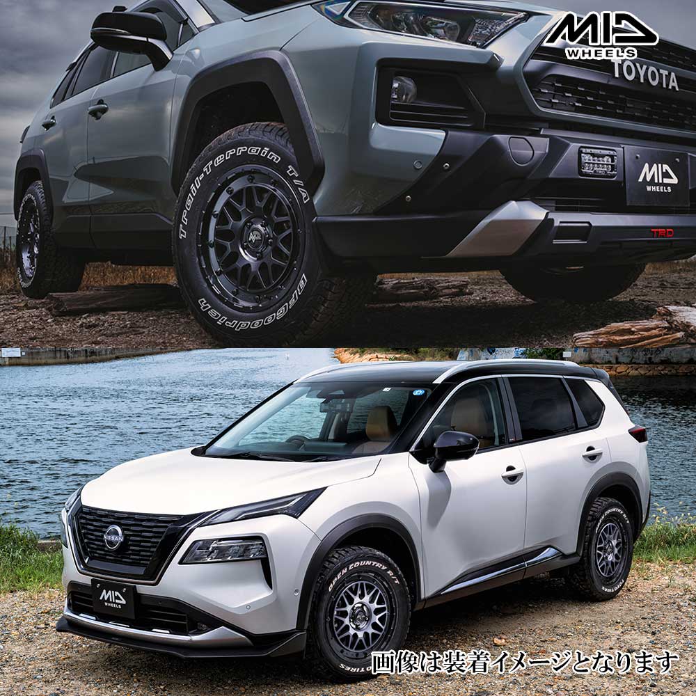 (4本価格) 17インチ 7.0J 5/114.3 マルカ ナイトロパワー M29 スティンガー (BB) ホイール 4本セットの画像