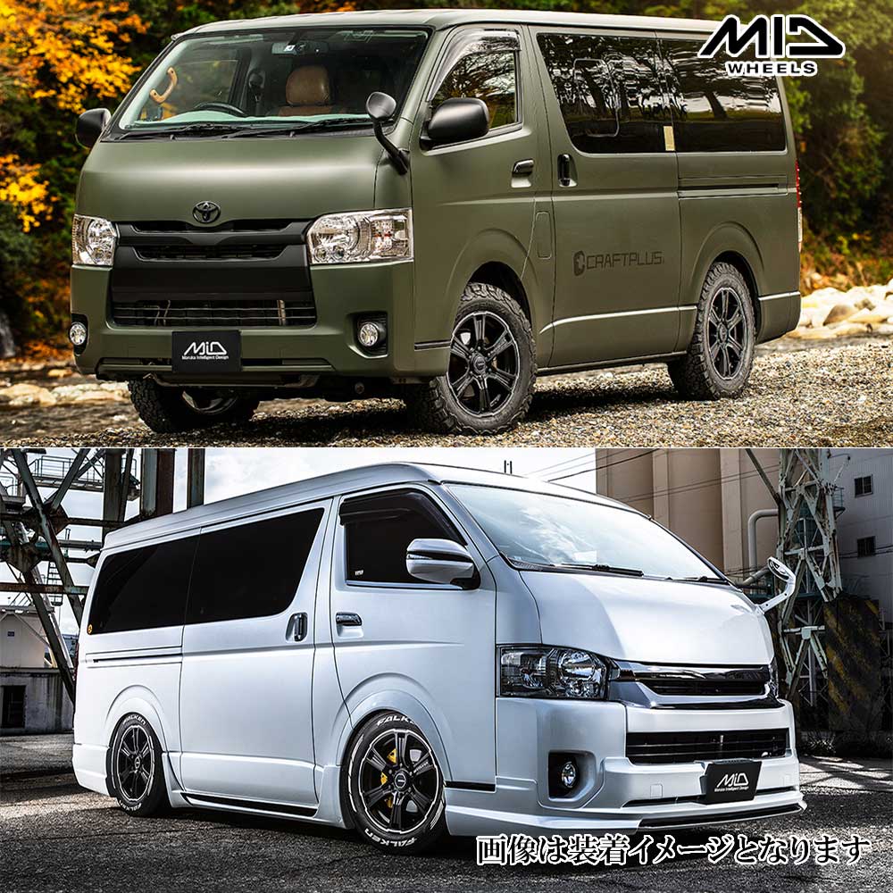 (4本価格) 17インチ 6.5J 6/139.7 マルカ MID ガルシア SS リボルバー (SB) ホイール 4本セット_1