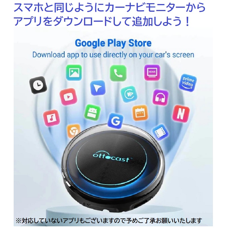 今なら在庫有/即納) 正規品 OTTOCAST PICASOU2 CarPlay AI BOX PCS40 