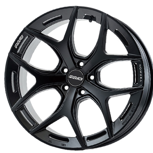 (1本価格) 20インチ 8.5J 5/114.3 レイズ ホムラ 2x5FT (BOJ) ホイール 1本