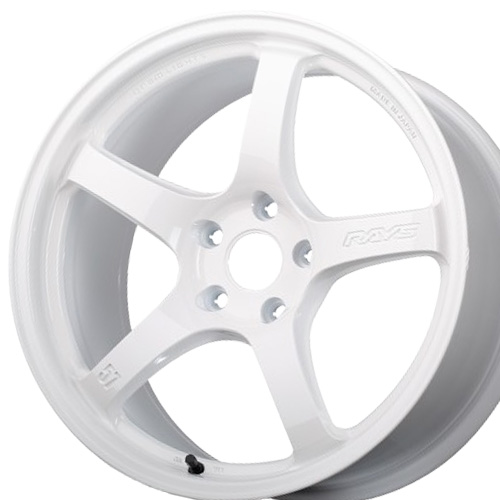 (1本価格) 18インチ 8.5J 5/100 レイズ グラムライツ 57CR リミテッド OXZ (OXZ) ホイール 1本
