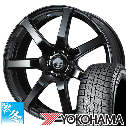 プリウス 50系) 215/45R17 ヨコハマ アイスガード6 IG60 17インチ スタッドレスタイヤ ホイール 4本セット レオニス  ナヴィア07 (PBK) : w17705100-2154517fbf458 : カーマニアNo.1 - 通販 - Yahoo!ショッピング