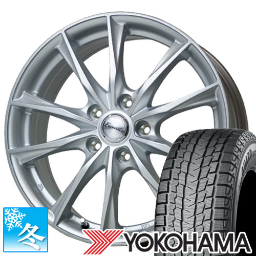 (アウトバック BS9) 225/65R17 ヨコハマ アイスガードSUV 17インチ スタッドレスタイヤ ホイール 4本セット エクシーダー E06｜car-mania