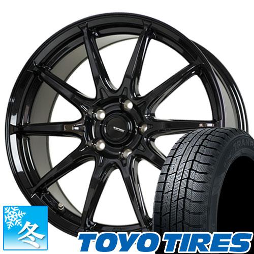 215/70R15 トーヨー トランパス TX 15インチ スタッドレスタイヤ ホイール 4本セット Gスピード G05 15×6.0 5穴 PCD114.3｜car-mania