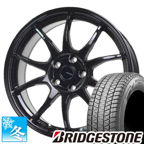 (レクサスRX 20系) 235/65R18 ブリヂストン ブリザック DM V3 18インチ スタッドレスタイヤ ホイール 4本セット Gスピード G06 :W18755114 2356518MP339:カーマニアNo.1