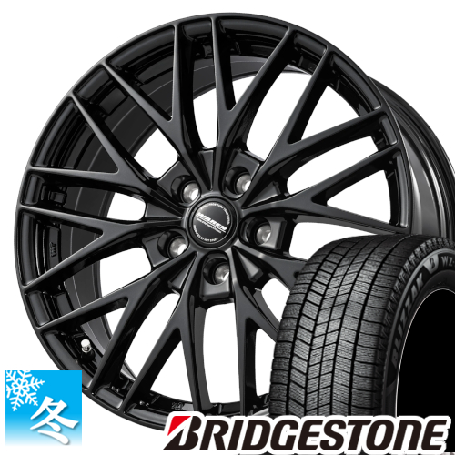 225/50R17 ブリヂストンブリザック スタッドレスタイヤ タイヤホイール付 ブリザック (レクサスGS 190系) 225/50R17 ブリヂストン WZ-1 17インチ