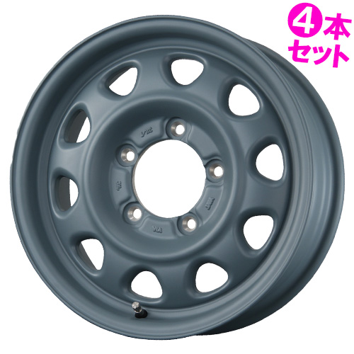 4本価格) 16インチ 5.5J 5/139.7 トピー ランドフット SWZ (AF