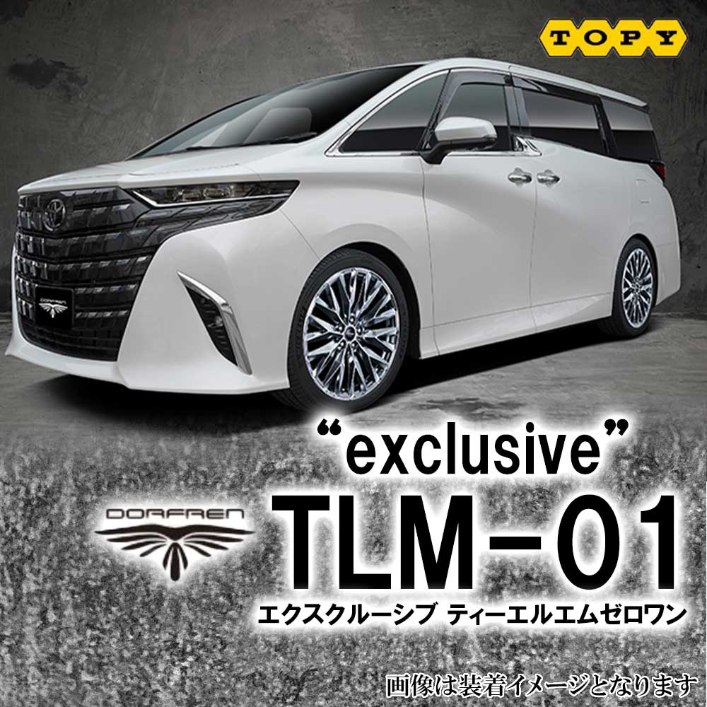 1本価格) 20インチ 8.5J 5/120 トピー ドルフレン エクスクルーシブ