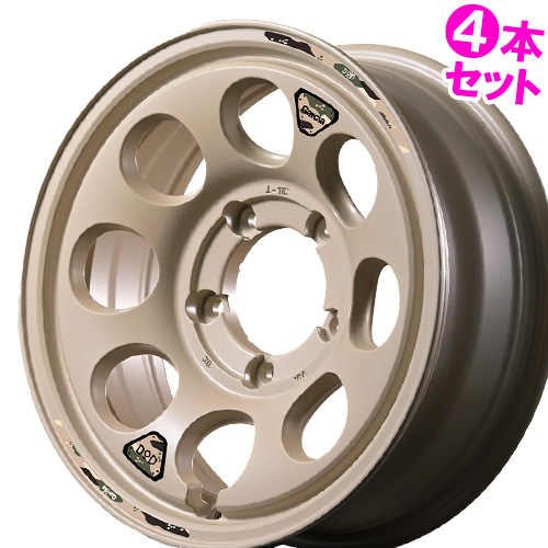 マルカサービス (4本価格) 16インチ 5.5J 5/139.7 マルカ MID x DOD