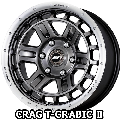 WORK CRAG T-GRABIC 17インチアルミホイール ヨコハマ ジオラ WORK CRAG T-GRABIC 17インチアルミホイール ヨコハマ ジオラ