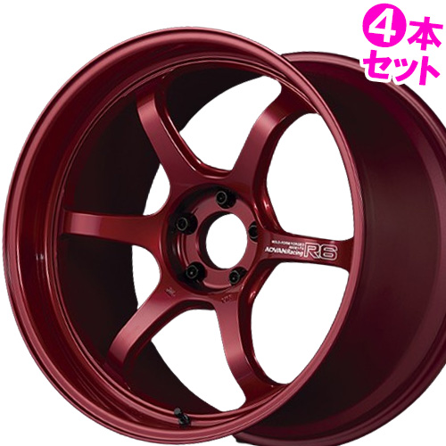 (4本価格) 18インチ 11.0J 5/114.3 ヨコハマホイール アドバンレーシング R6 (RCR) ホイール 4本セット : yokowl r6 rcr 181105114 4p : カーマニアNo.1