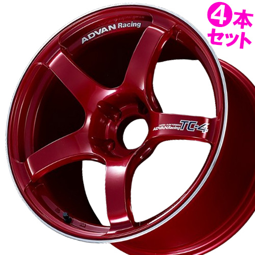 (4�{���i) 18�C���` 8.5J 5/100 ���R�n�}�z�C�[�� �A�h�o�����[�V���O TC-4 (CRR) �z�C�[�� 4�{�Z�b�g