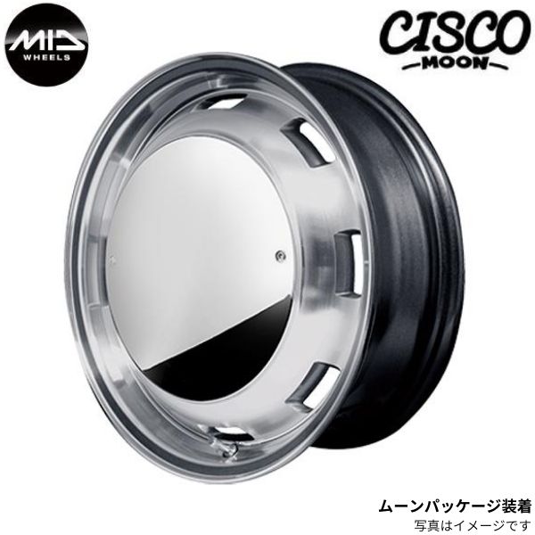 マルカ ホイール ガルシア シスコ ムーン スズキ セルボ HG21S MID 【14×4.5J 4-100 INSET45 グレー】 1本単品｜car-parts-diy