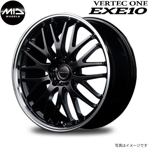 マルカ ホイール ヴァーテックワン エグゼ10 日産 エルグランド 52系 MID 【19×8.0J 5 114.3 INSET42 グロッシーブラック】 1本単品 :mid qq e f2 i 23885d:車パーツDIY.com