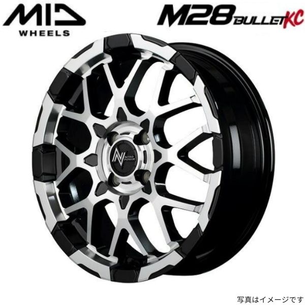 マルカ ホイール ナイトロパワー M28 バレットKC トヨタ カローラフィールダーハイブリッド MID 【16×6.0J 4 100 INSET40 ブラック】 1本 :mid qq e f2 i 23633d:車パーツDIY.com