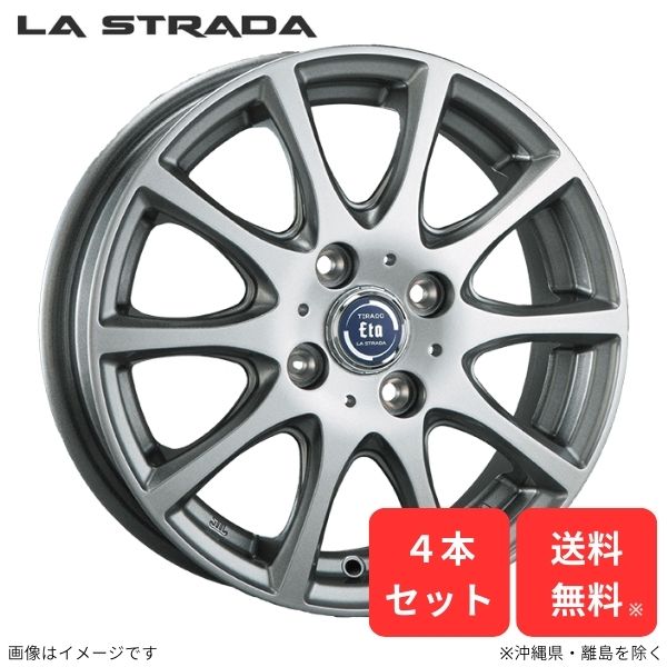 ホイール ラ・ストラーダ ジャスティ M900F/M910F スバル 4本セット ティラード イータ 14インチ 4H LETA450C35HS :LETA450C35HS qq e 34d4:車パーツDIY.com