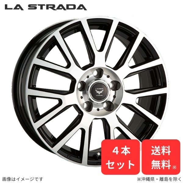 ホイール ラ・ストラーダ RAV4 A52/A54/H52/H54 トヨタ 4本セット ティラード ラムダ 18インチ 5H LTL875K38BP :LTL875K38BP qq e 54d4:車パーツDIY.com