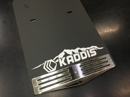 ロードハウス カディス マッドフラップ ブラック 4枚(1台分) ROAD HOUSE KADDIS KD-EX01045 送料無料 - 自動車