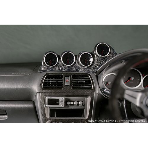 GDB インプレッサ 3連メーターフード スバル インプレッサ WRX STI 3連 メーターフード メーター