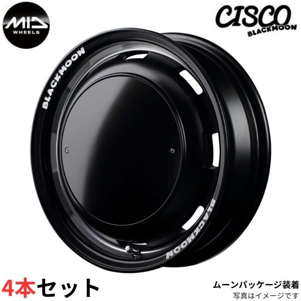 マルカ ホイール ガルシア シスコ ブラックムーン スペーシア/カスタム/ギア MID 【15×4.5J 4 100 INSET45 セミグロスブラック】 4本 :mid qq e f2 i 38259d:車パーツDIY.com