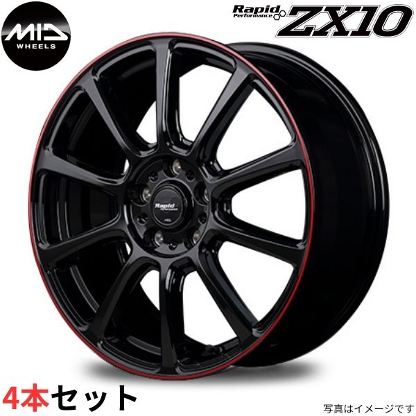 マルカ ホイール ラピッドパフォーマンス ZX10 日産 シーマ 51系 MID 4