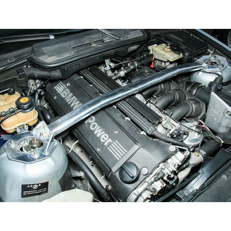 オクヤマ　ストラットタワーバー　Rタイプ　E-M3　BMW　スチール　M3　717　E36　フロント　OKUYAMA　613