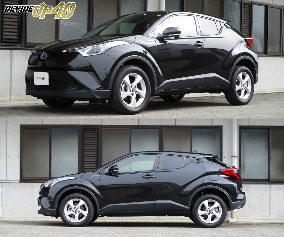 直販大阪 タナベ ディバイドUP40 車高調 C-HR ZYX11 UP40ZYX10K 取付