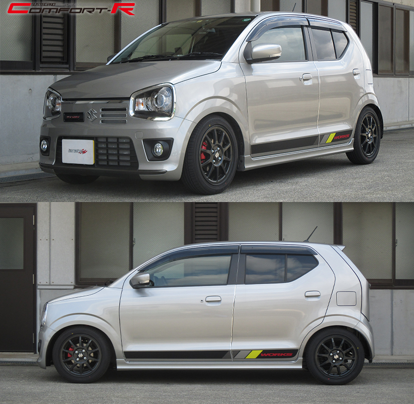 36 アルト　タナベ車高調 アルトワークス HA36S 車高調 タナベ サステックプロCR CRHA36STB4WDK