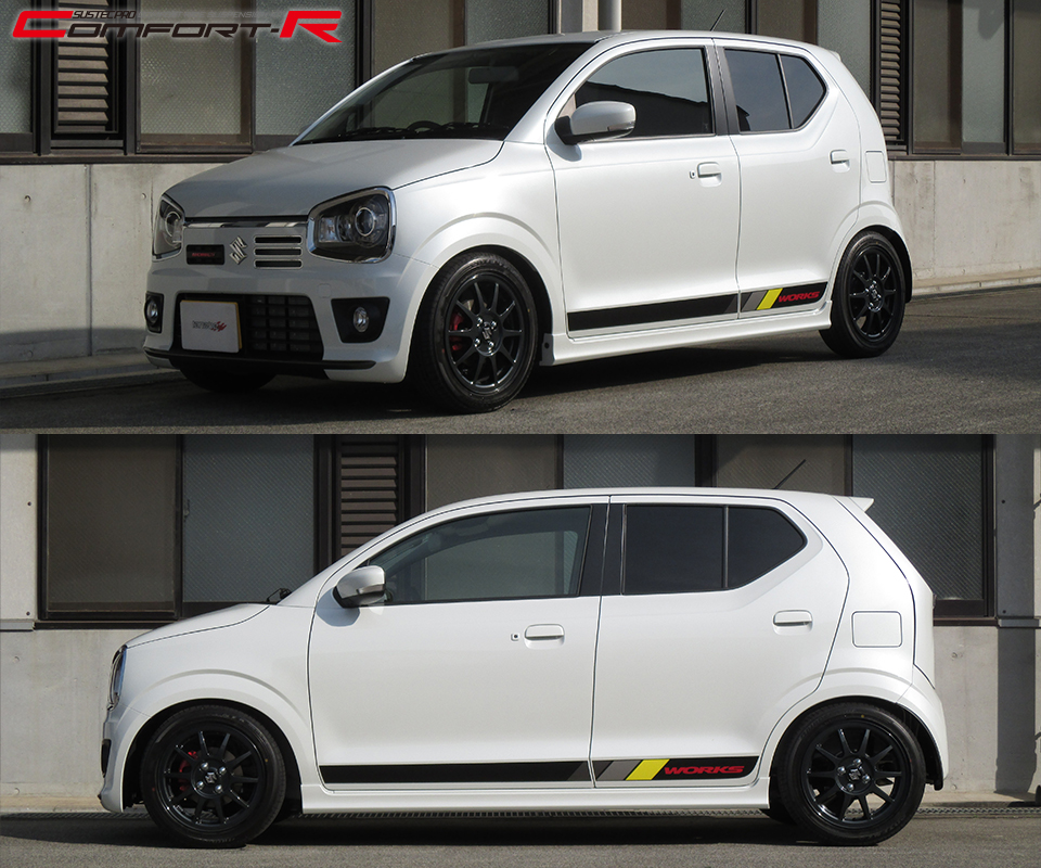 36 アルト　タナベ車高調 アルトワークス HA36S 車高調 タナベ サステックプロCR CRHA36STB4WDK