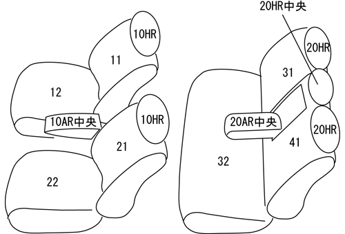 シートカバー CX-3 DK8FW/DK8AW/DKEFW/DKEAW/DKLFW/DKLAW/DK8FY/DK8AY/DKLFY/DKLAY クラッツィオ ワン 2列車全席セット EZ-7022