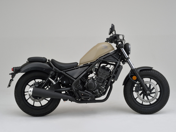 あり！ デイトナ メガホンタイプマフラー Rebel250 シルバーエンド