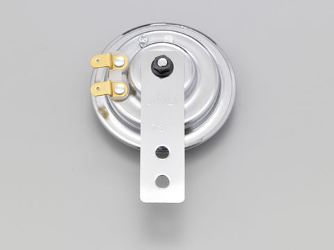 デイトナ ホーン12V 外径φ70 ステー丸穴φ6 クロームメッキ 96223