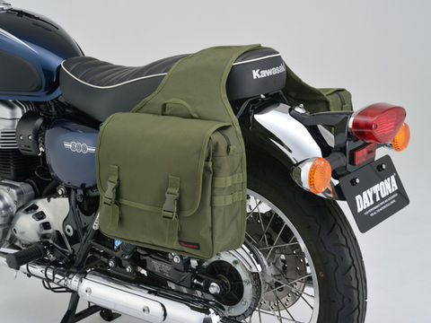 デイトナ サドルバッグサポート 左側専用 W800/650/400 カワサキ