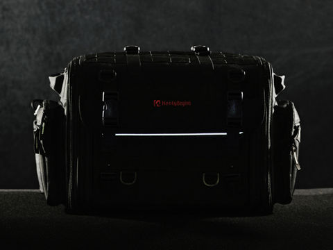 デイトナ DH-719 ツーリングシートバッグ ベーシック ブラック L