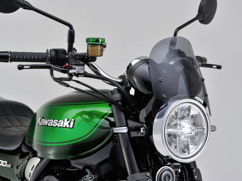 デイトナブラストバリアそしてZ900RS用取り付けステーのセット！ デイトナ ブラストバリアー/エアロバイザー 車種専用取付ステー