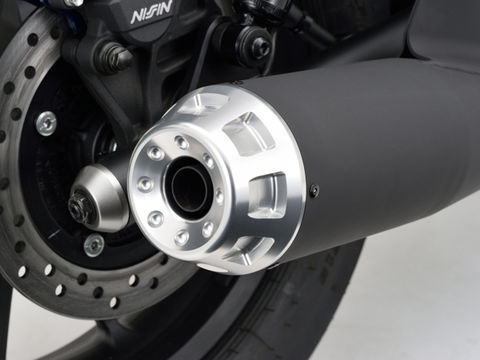 デイトナ メガホンタイプマフラー Rebel250 シルバーエンド ホンダ