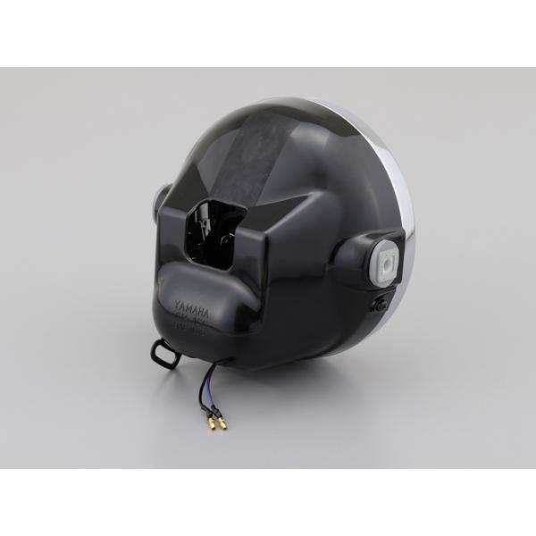 デイトナ ヘッドライト本体 H4-φ184×φ153 ブラック/リム クロームメッキ 22713 DAYTONA 送料無料_1