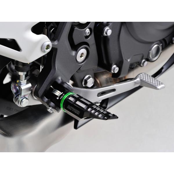 デイトナ PREMIUM ZONEライダー側ステップ PZR-09 KAWASAKI車 Ninja400/250('18) 97202 DAYTONA 送料無料_1