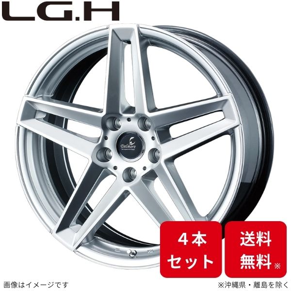 WEDS - ウェッズ 車輪 デルモアLGH 昔ばなし KC2 ホンダ 19in 5H 4本仕掛ける 0035961 タイヤ、ホイール-アルミホイール