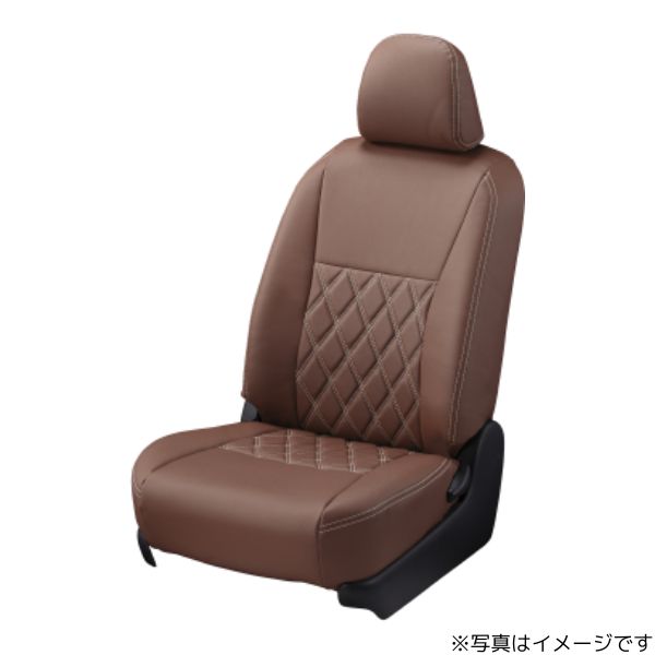 クラッツィオ シートカバー ダイヤ ハスラー MR52S/MR92S ブラウン×アイボリーステッチ Clazzio ES-6065 送料無料｜car-parts-diy｜02