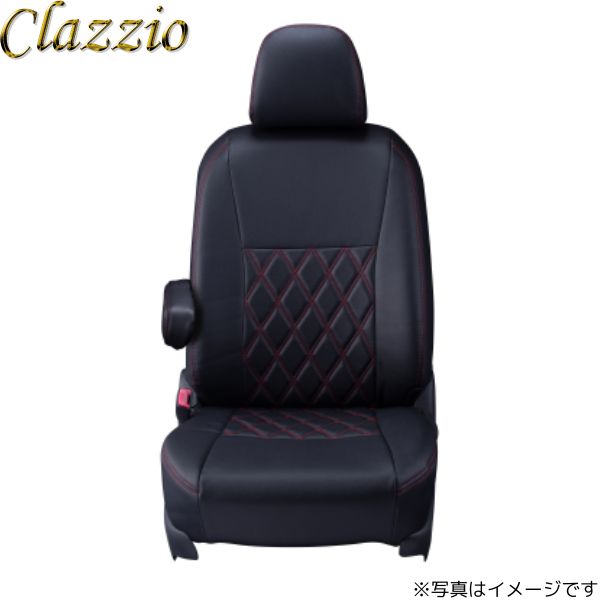 クラッツィオ シートカバー ダイヤ アトレー S700V/S710V ブラック×レッドステッチ Clazzio ED-6610 送料無料｜car-parts-diy