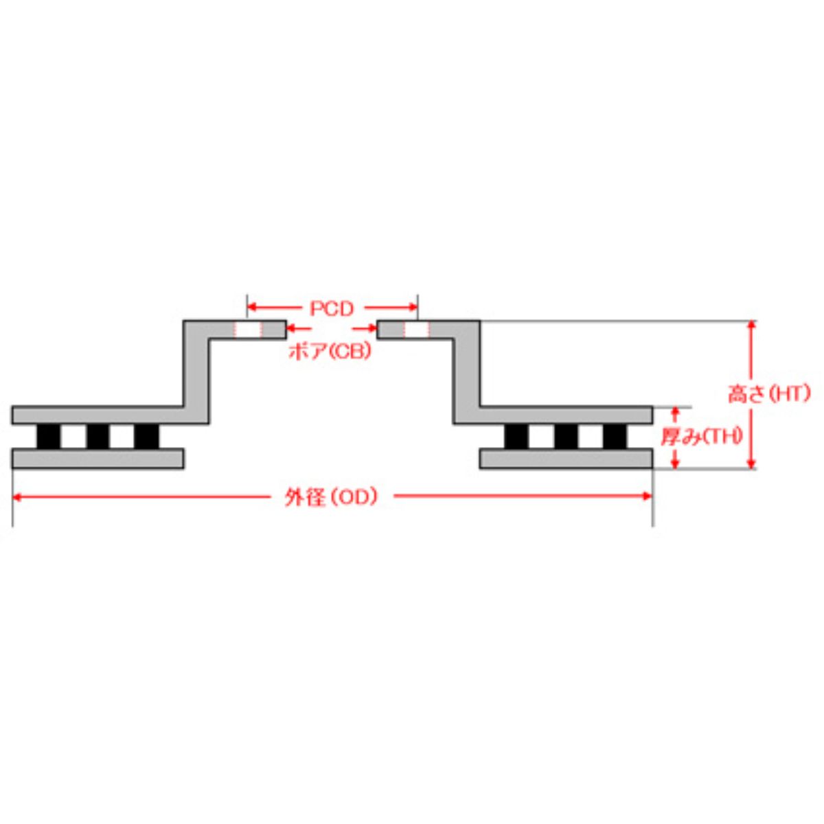 ブレーキディスク W238 238383C メルセデスベンツ ディクセル PDタイプ フロント左右2枚 ディスクローター ブレーキローター 1118667の画像