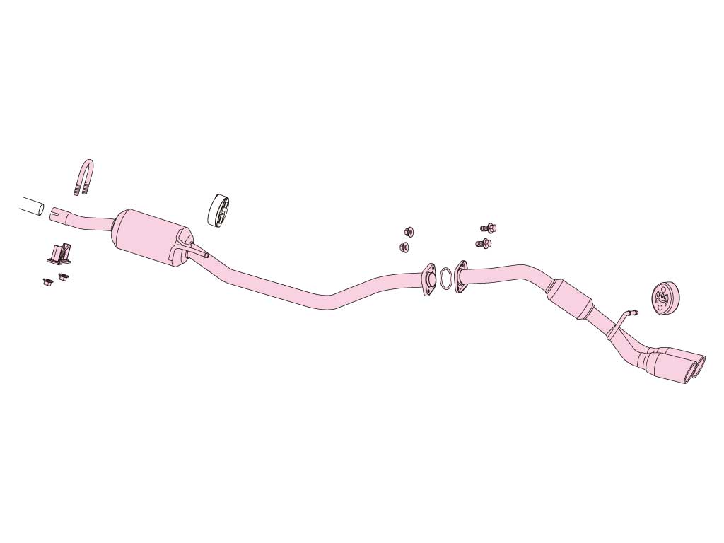 FUJITSUBO（フジツボ） マフラー オーソライズ A-K HA36S アルト