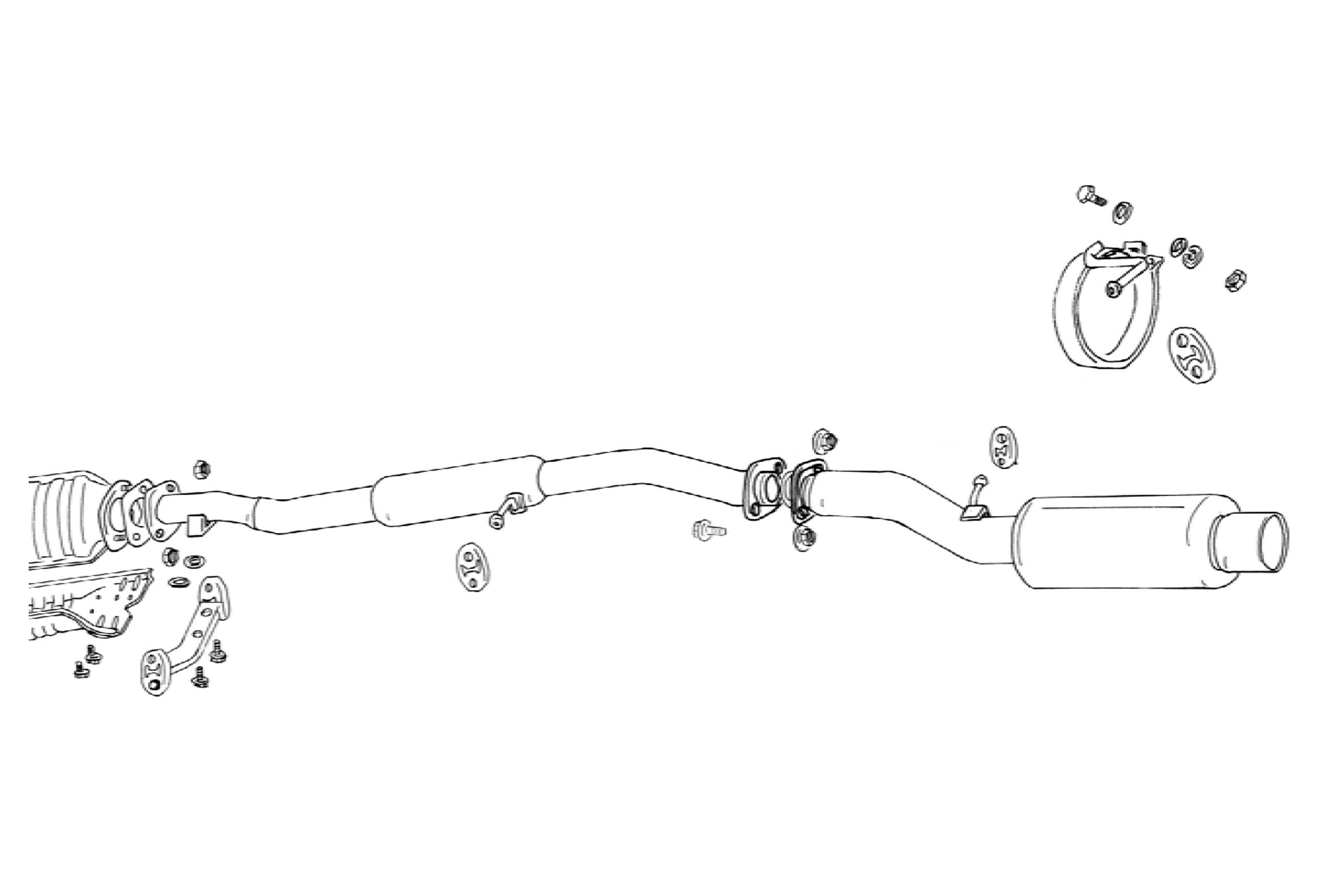 フジツボ マフラー レガリス パワーゲッター タイプRS CE9A ランサーエボリューション II・III 100-32034｜car-parts-diy｜02