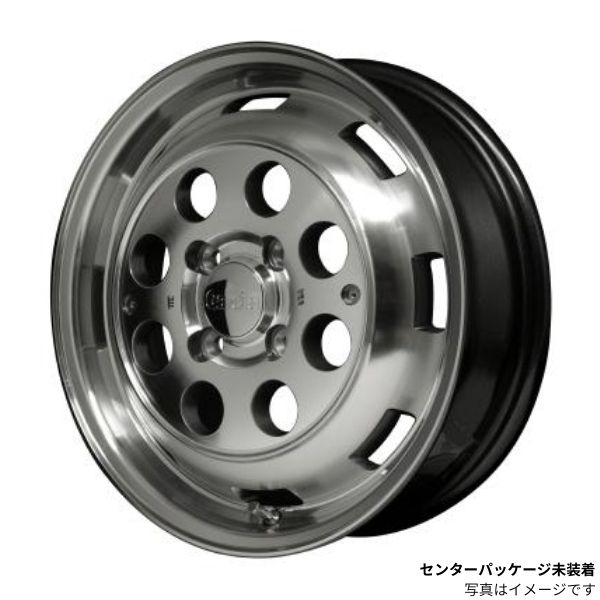 マルカ ホイール ガルシア シスコ ダイハツ タフト LA900系 MID 【14×4.5J 4-100 INSET45 グレー】 1本単品｜car-parts-diy｜02