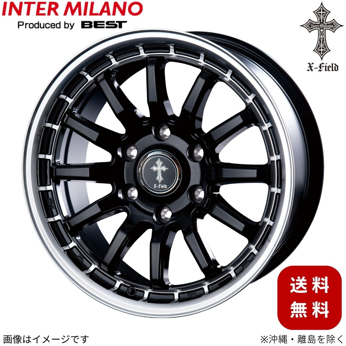INTER MILANO（インターミラノ） アルミホイール ジムニー JB23W 