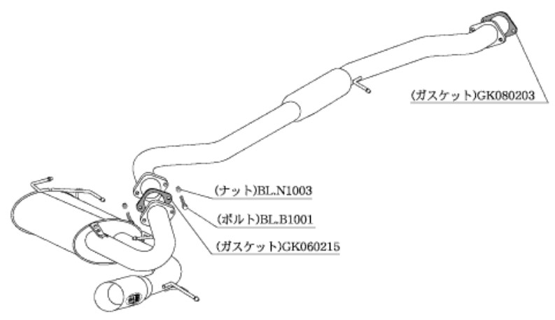 柿本改 マフラー カキモトR スポーツマフラー 日産 パルサー E RNN14 NS339 カキモト :NS339 qq e f2 438d:車パーツDIY.com