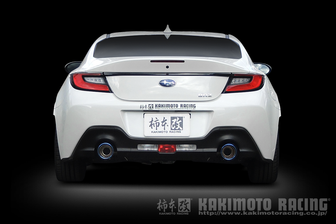 柿本改 マフラー クラスKR チタンフェイステール リアピースのみ スポーツマフラー スバル BRZ 3BA ZD8 T713181RC カキモト : t713181rc qq e f2 1475d : 車パーツDIY.com