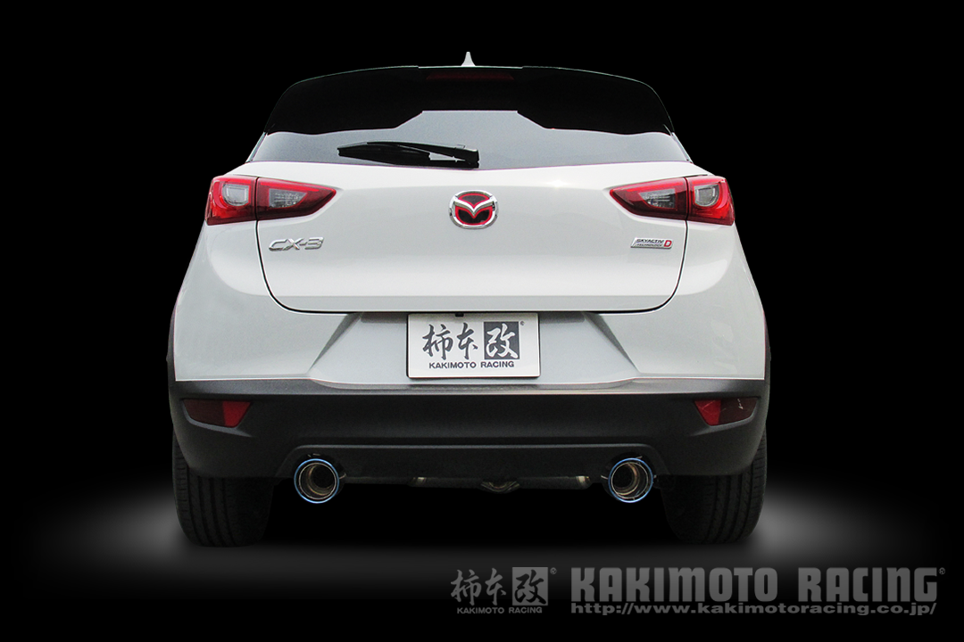 柿本改 マフラー クラスKR スポーツマフラー マツダ CX-3 3DA-DK8FW Z71332 カキモト｜car-parts-diy｜03